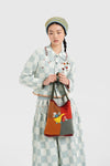 YANYAN KNITS Fall/Winter 2025 Collection: Wool Plaid Work Jacket/Mid-Length Skirt YYK-YYW25-1191-LAN (Jacket)